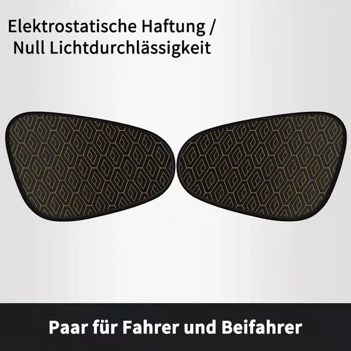 🚗Elektrostatische Sonnenschutzfolie für Autoseitenfenster – Sichtschutz, Hitzeschutz und Sonnenblende