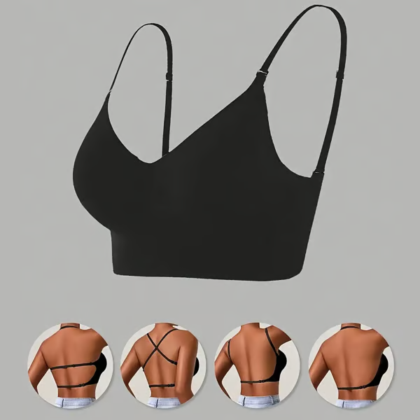 🔥Damen-BH, einfarbig, kabellos, rückenfrei(Kaufen Sie 2, kostenloser Versand)