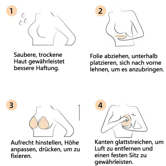🔥Kaufe 1, erhalte 1 gratis🎁 Unsichtbare Brusthebe-Pads
