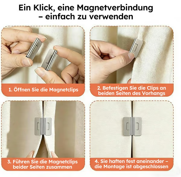 Neue magnetische Vorhangclips 2026