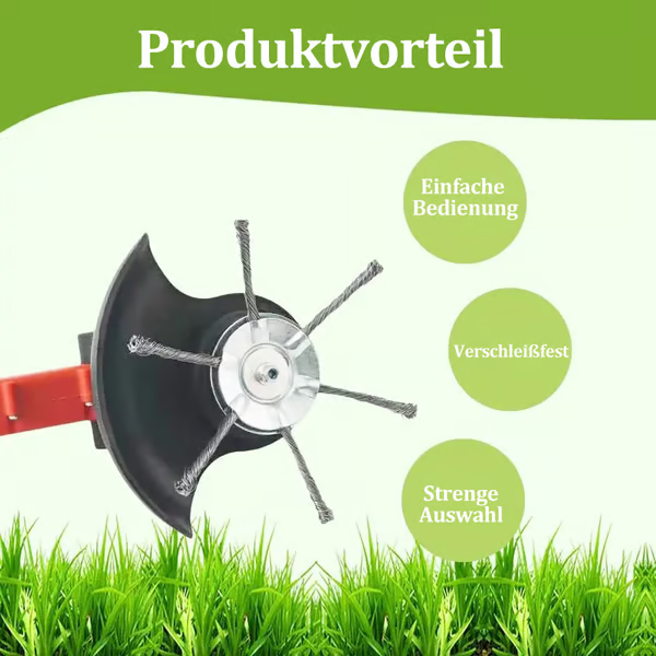 🔧Universeller Ersatz-Trimmerkopf aus Stahldraht