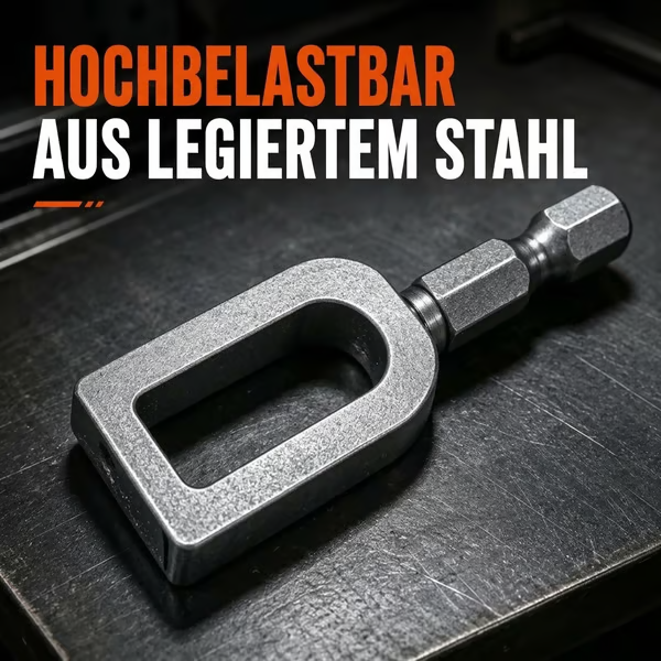 🧰 Stahldraht‑Verdrehwerkzeug für Bohrmaschinen – Schnelles Festziehen & automatische Drahtverdreh‑Aufsatzvorrichtung