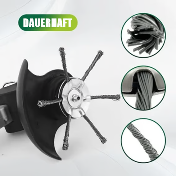 🔧Universeller Ersatz-Trimmerkopf aus Stahldraht