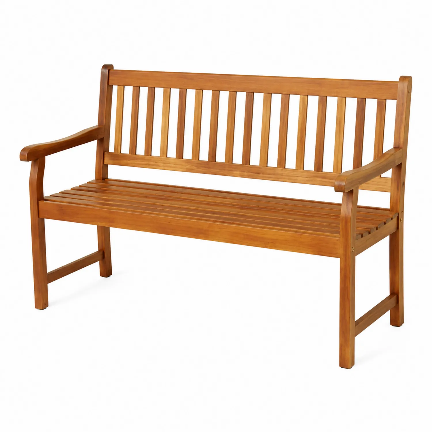 Gartenbank aus Teakholz 120 cm-Classicvillaa
