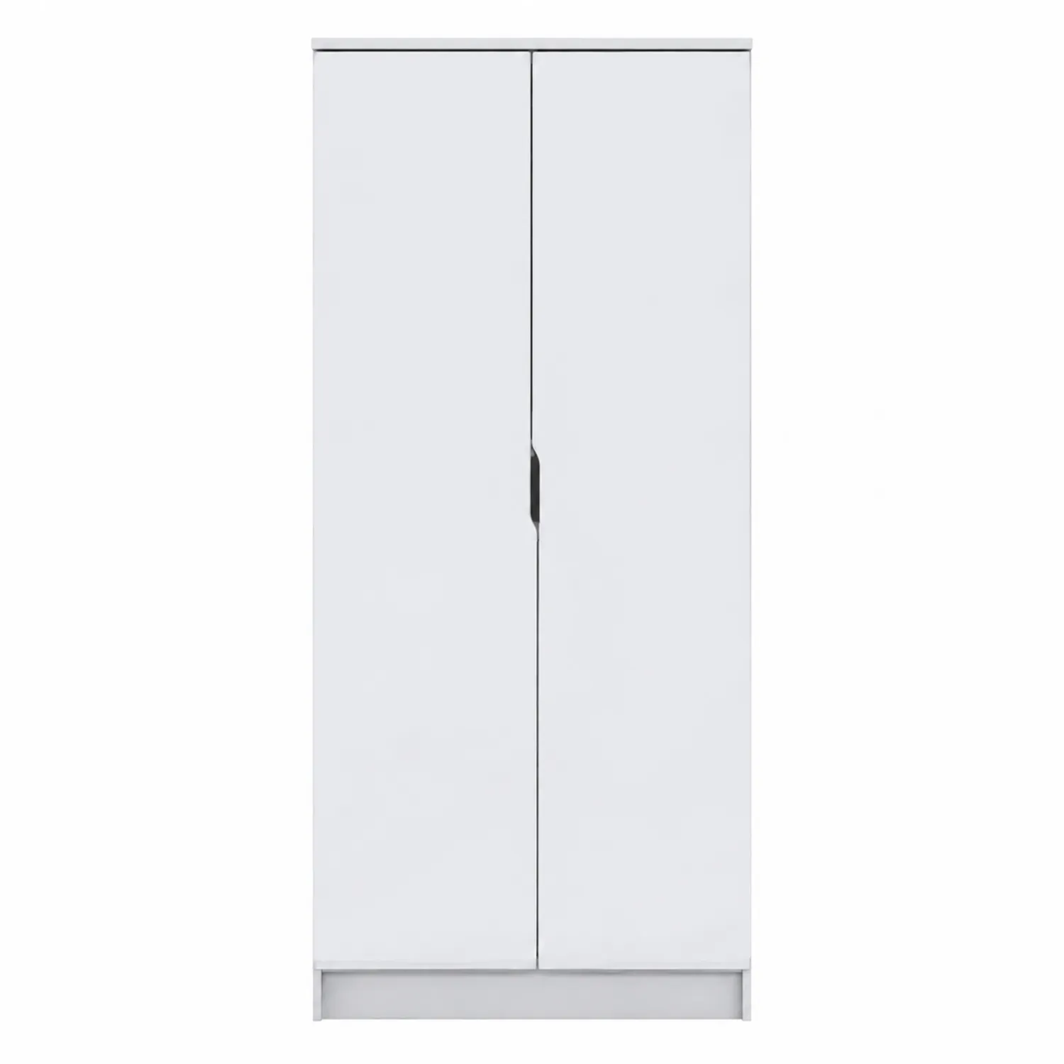 Kleiderschrank MDF Weiß mit Melaminbeschichtung-Classicvillaa