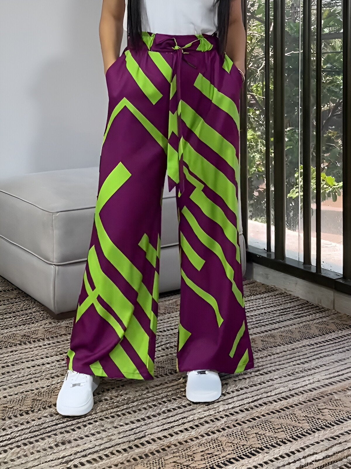Casual Printed Trousers