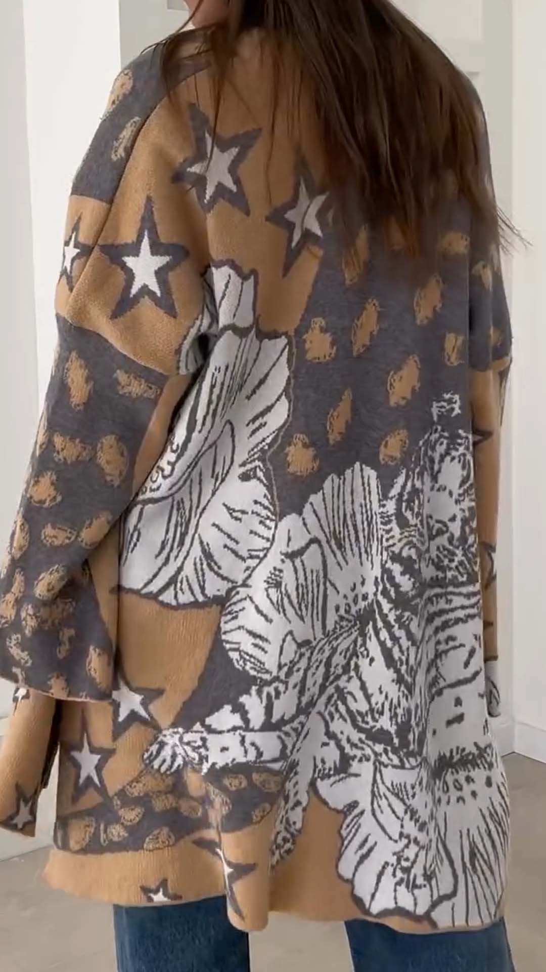 Women's Casual Print Jacket