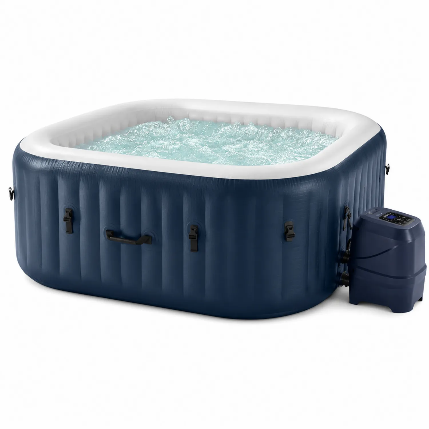 Nadmuchiwane jacuzzi kwadratowe 180x180x65cm TriTech PVC