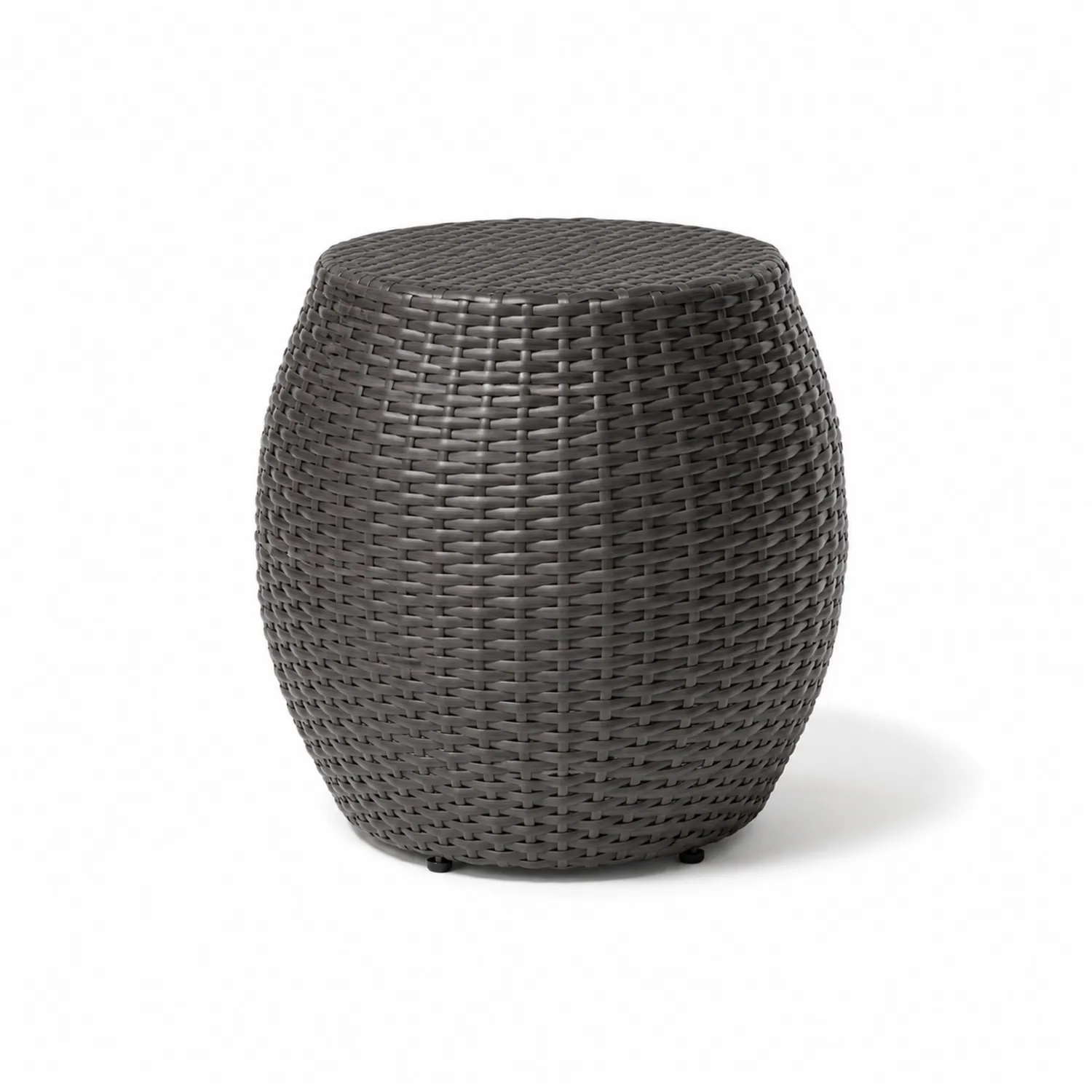 Stolik z technorattanu Ciemnoszary 45cm