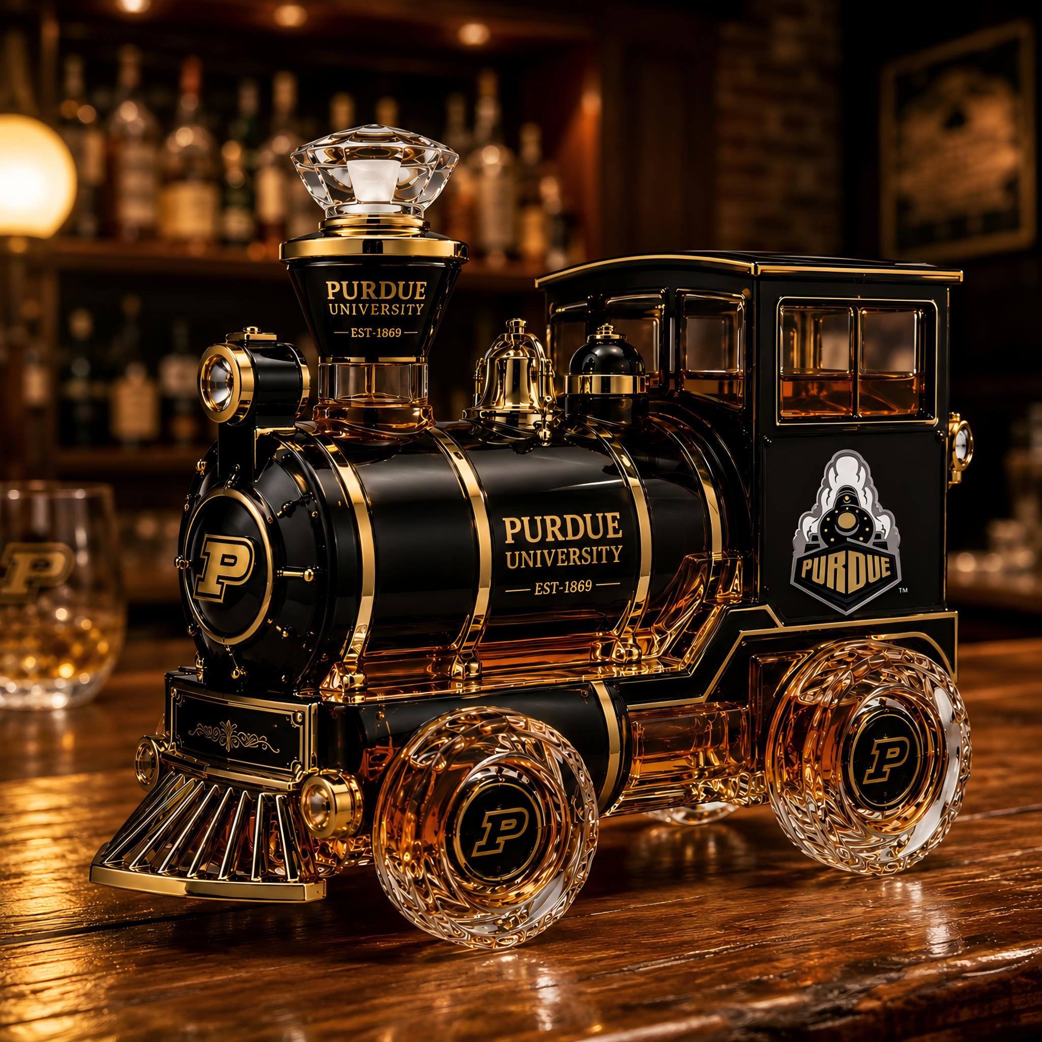 Purdue Heritage Edition Locomotive Decanter