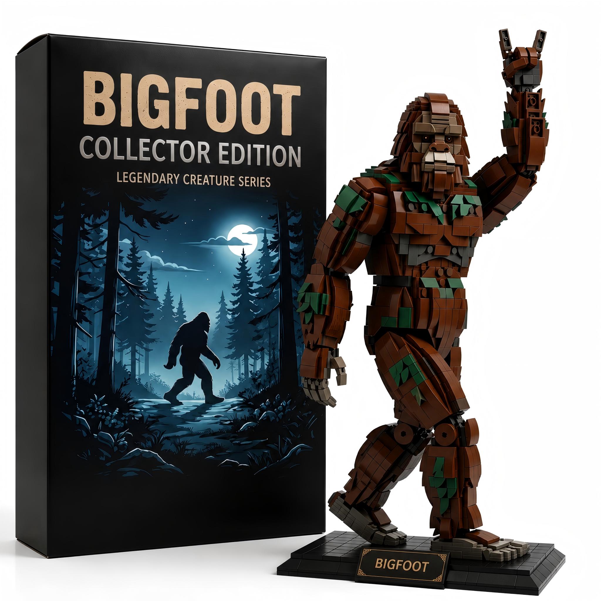 Bigfoot Legendary Creature Collector Brick Set