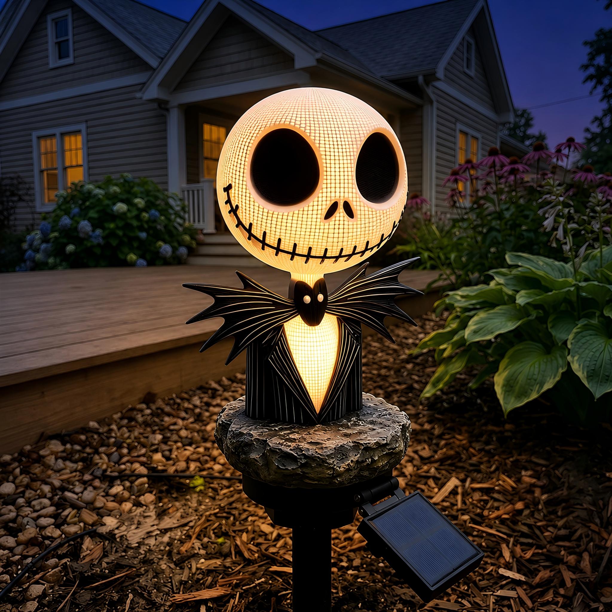 Spooky Skeleton Solar Garden Light