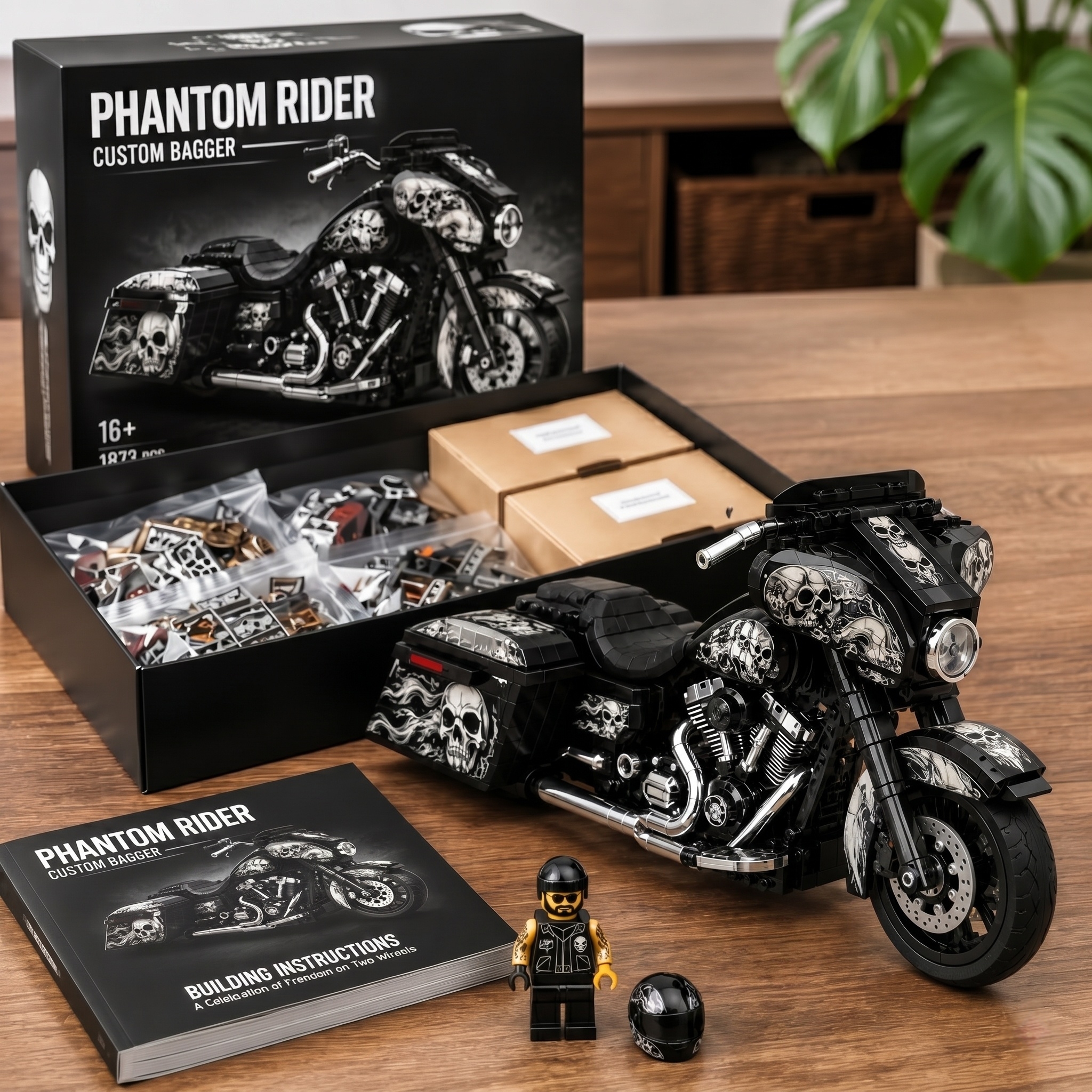 Premium Phantom Rider Custom Bagger Set