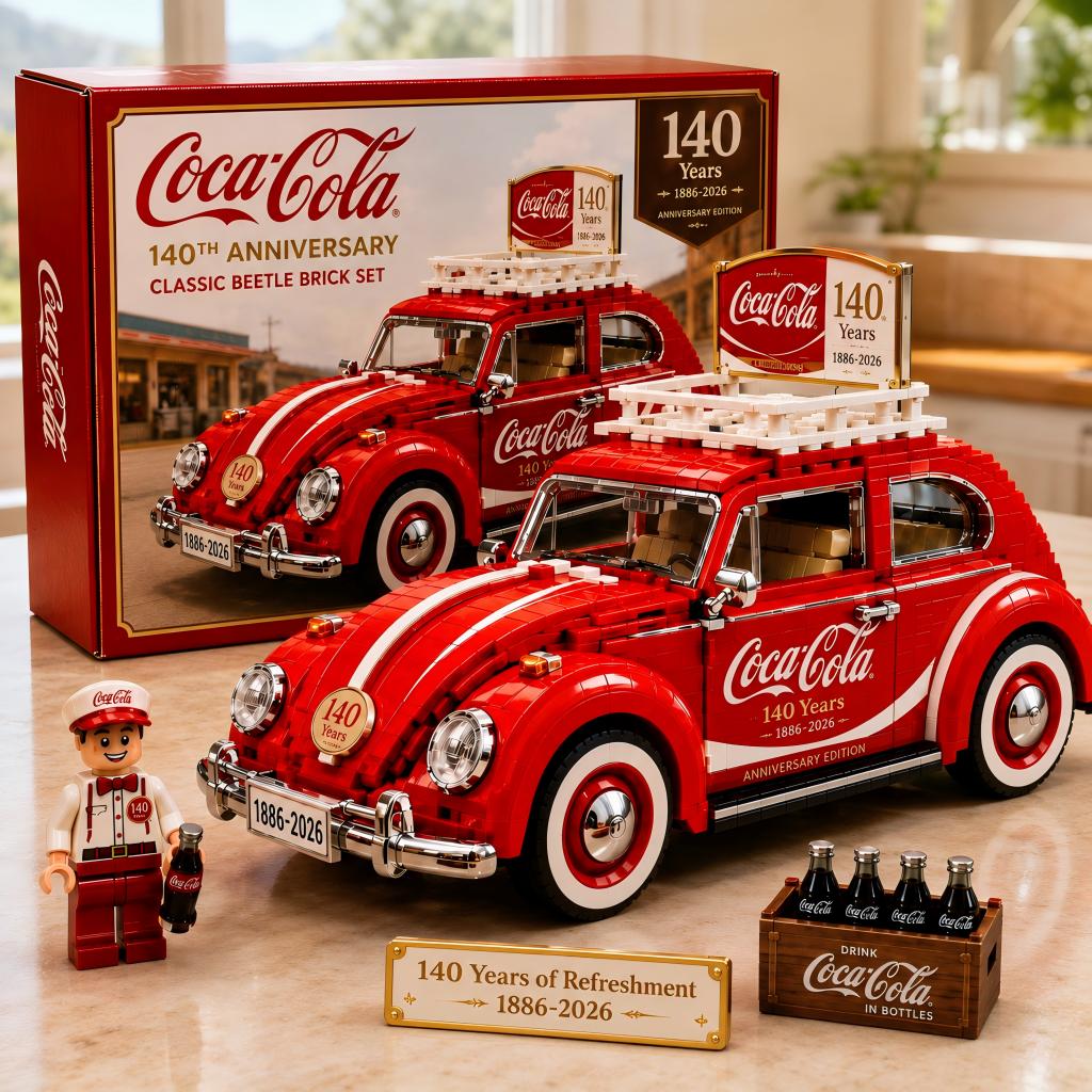 The Ultimate Coca-Cola Classic Beetle Brick Set 🥤🚗