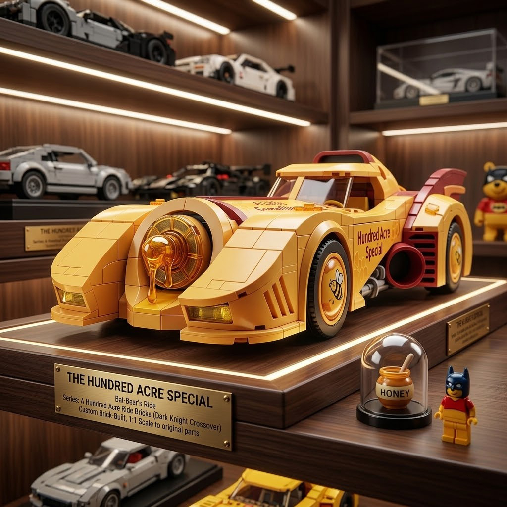 Honey Bat-Car Building Set