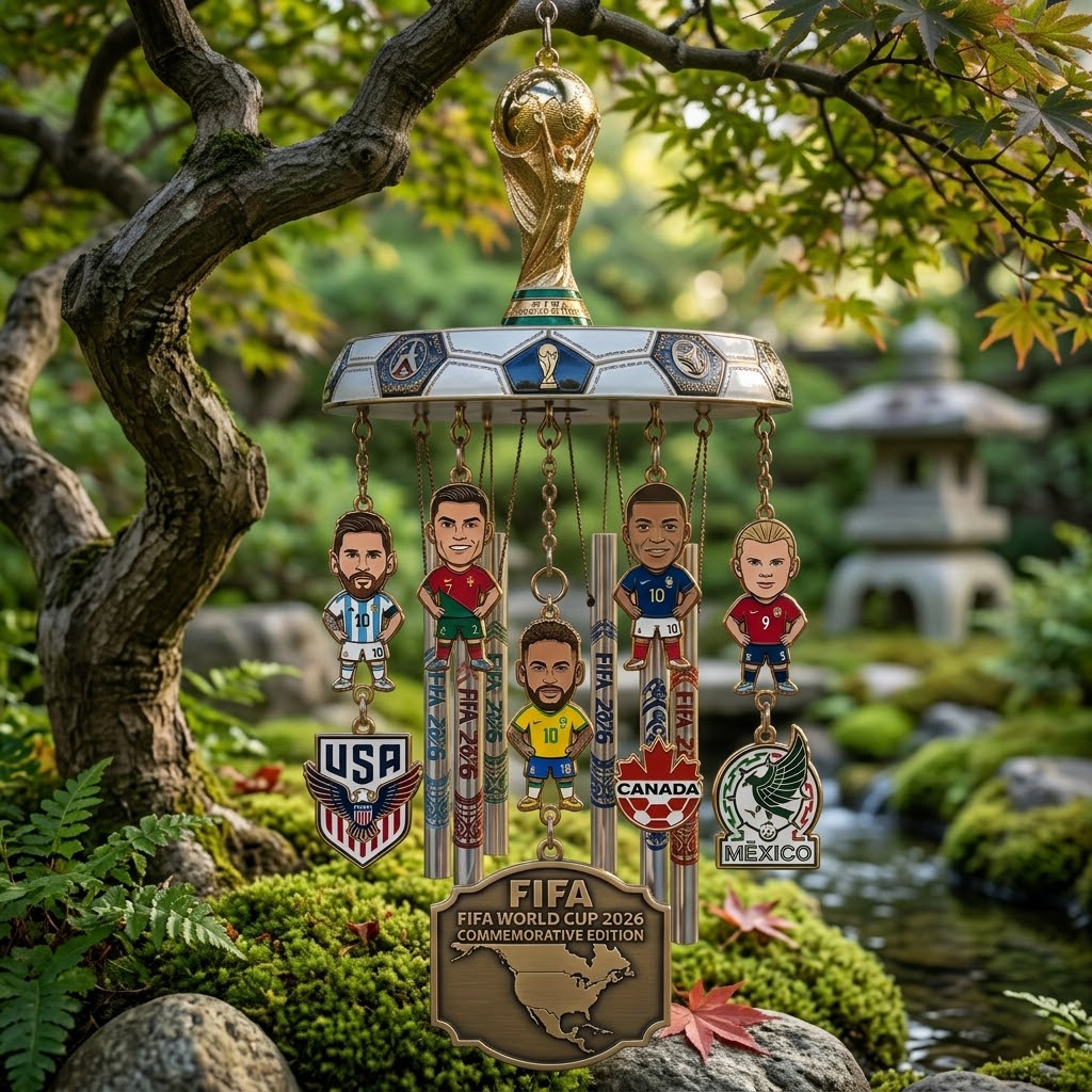 2026 USA-Canadian Cup Commemorative Wind Chime