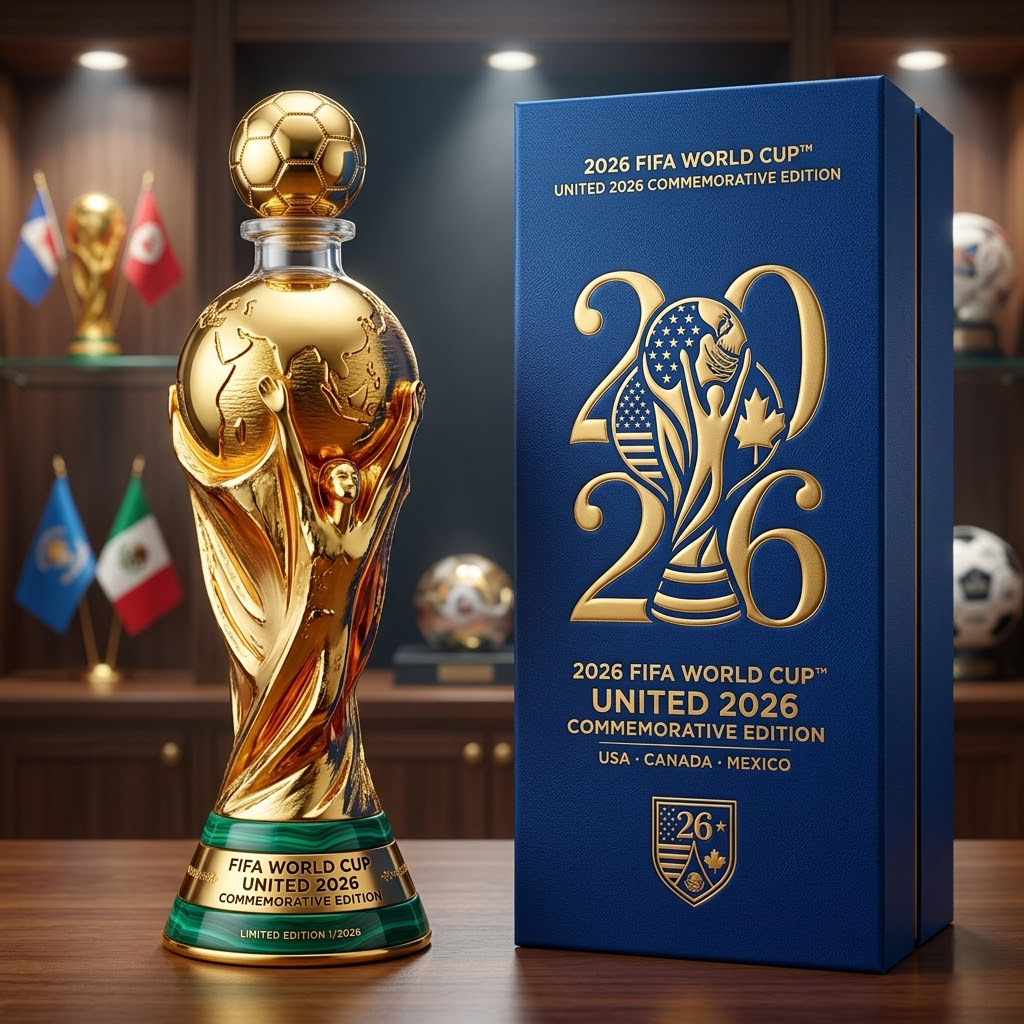 Own the Glory: 2026 World Cup Trophy Decanter! ⚽