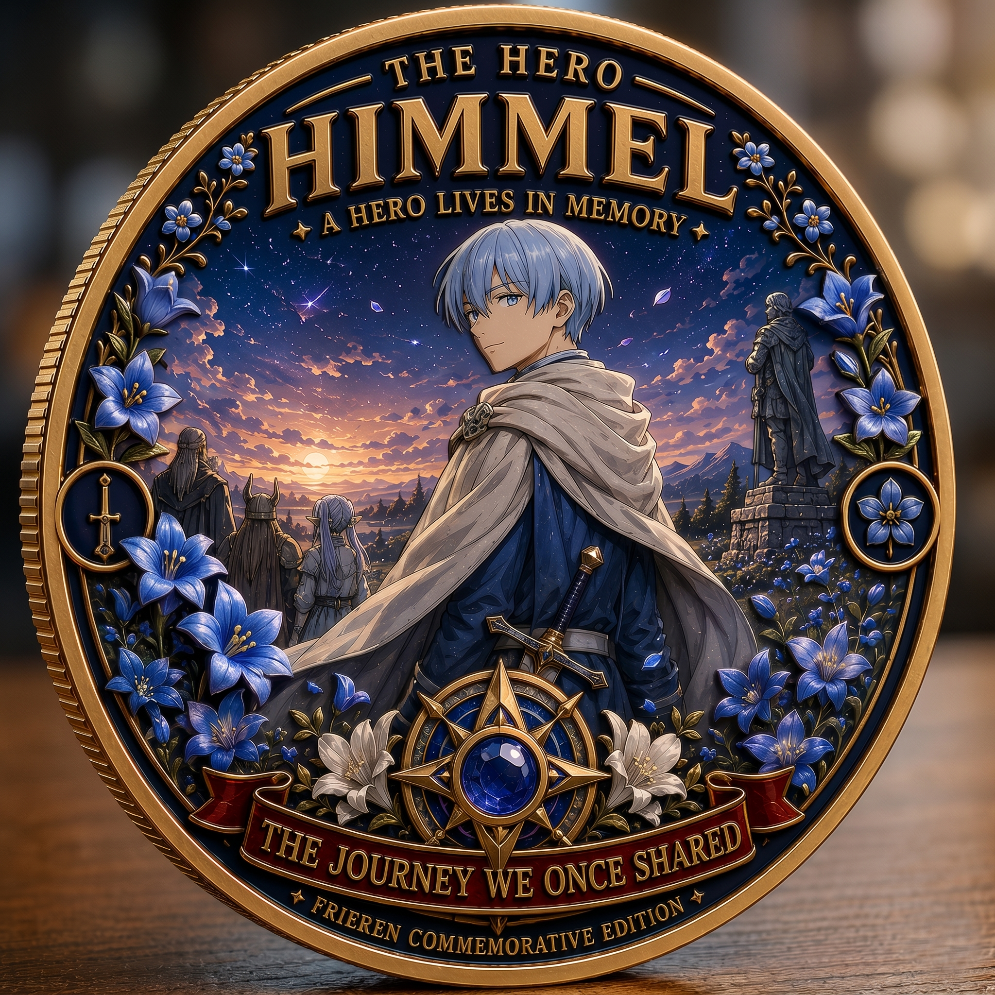 "Memories of the Azure Moon" Commemorative Coin