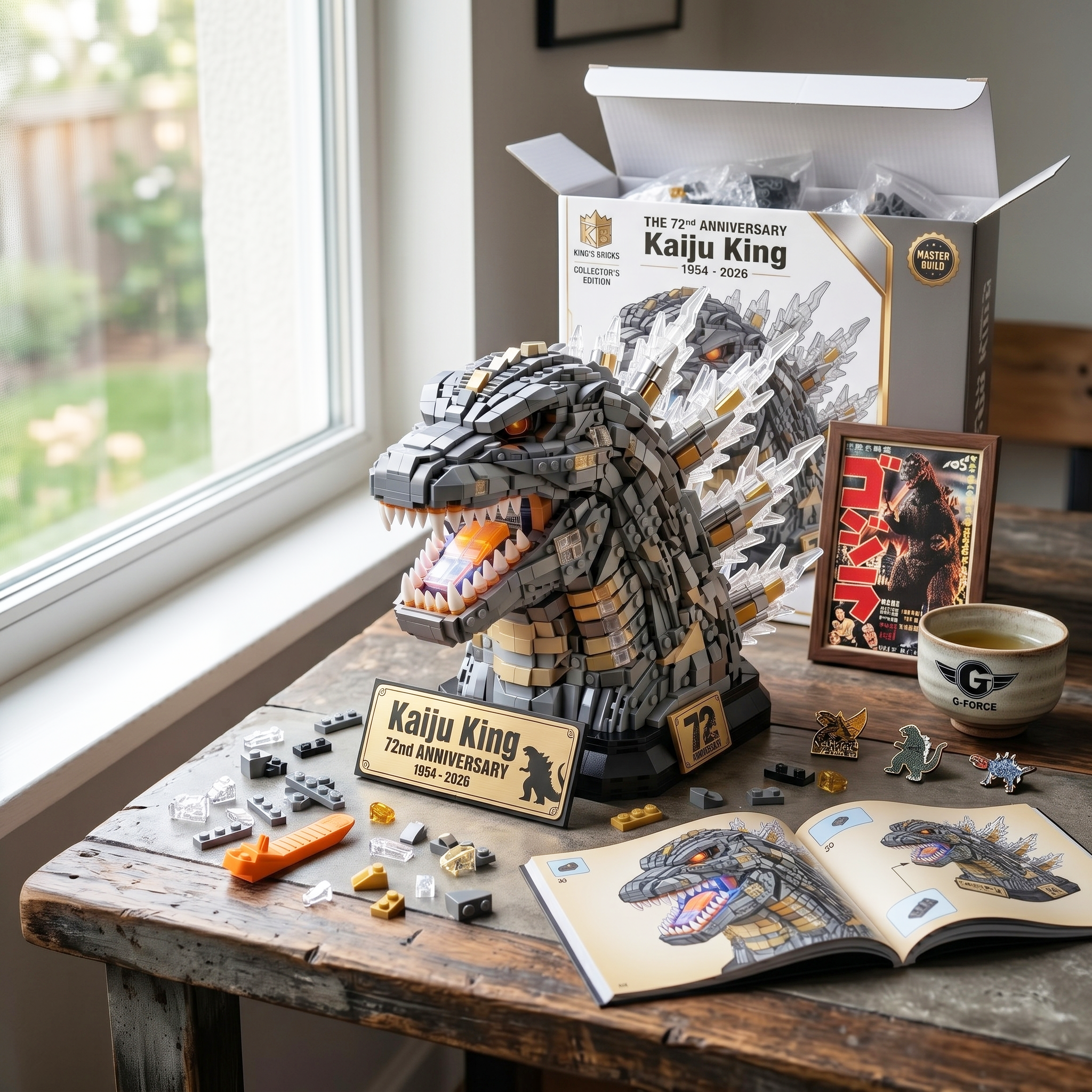 Kaiju King 72nd Anniversary Brick Edition