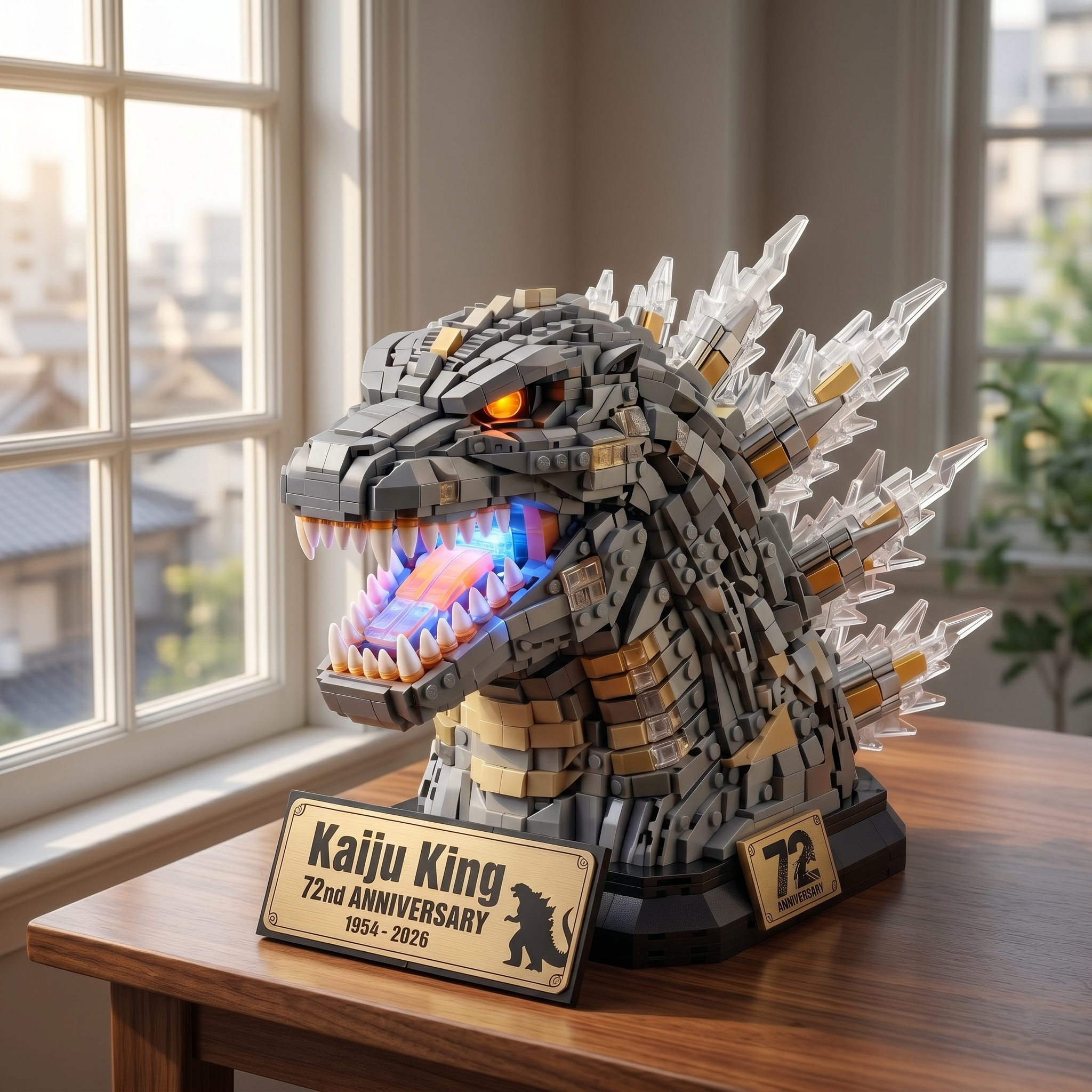 Kaiju King 72nd Anniversary Brick Edition