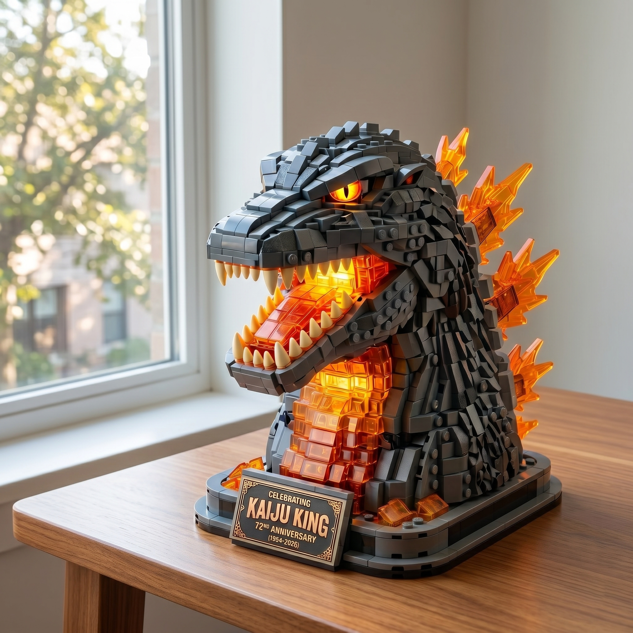 Kaiju King 72nd Anniversary Brick Edition