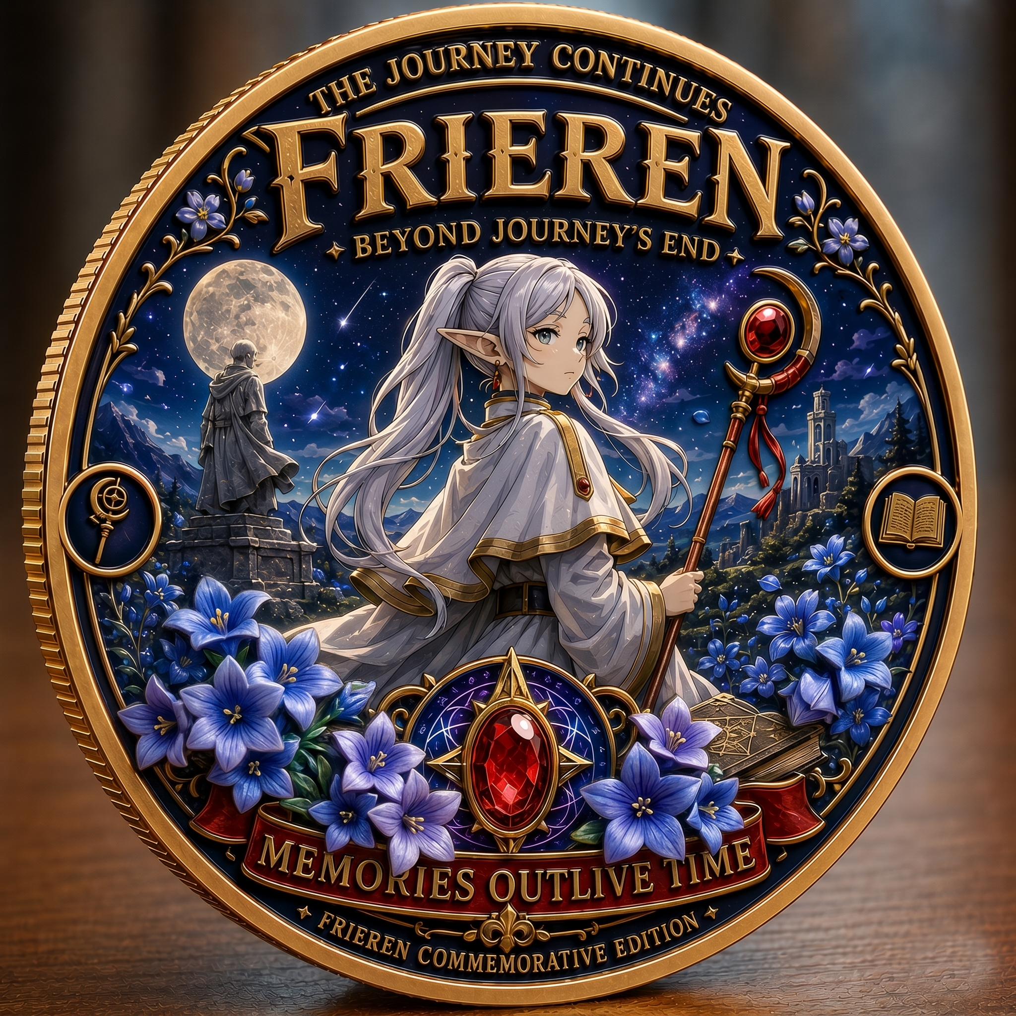 "Memories of the Azure Moon" Commemorative Coin