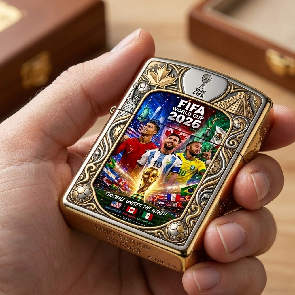 Limited Edition 2026 USA-Canadian Cup Commemorative Windproof Lighter