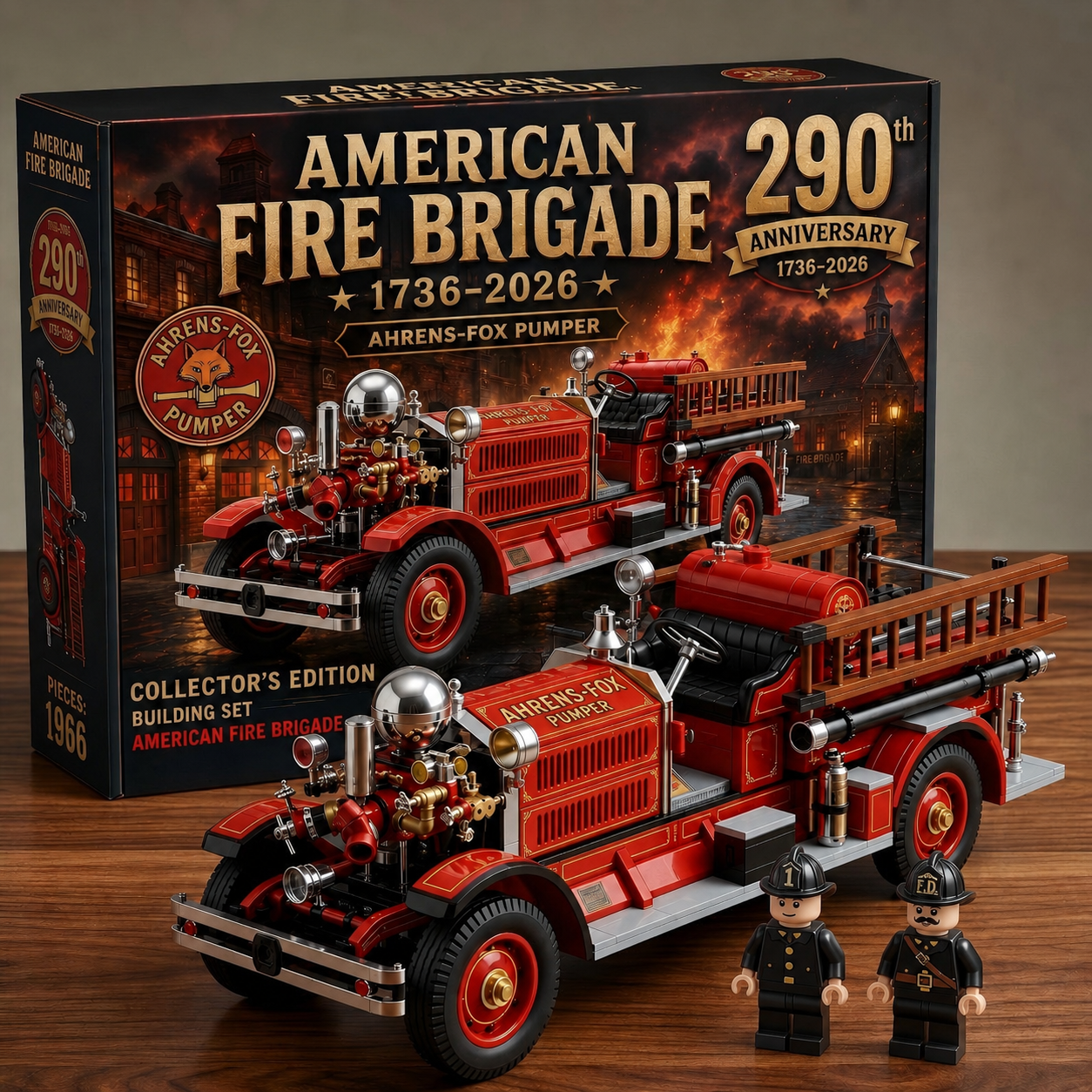 Ahrens-Fox Pumper:American Fire Brigade 290th Anniversary Edition
