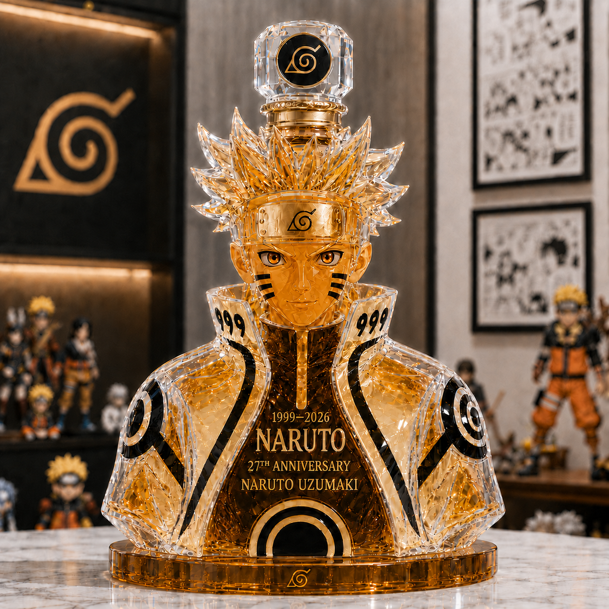 Inherit the Will of Fire: Naruto 27th Anniversary Decanter – Heritage Edition 🍥