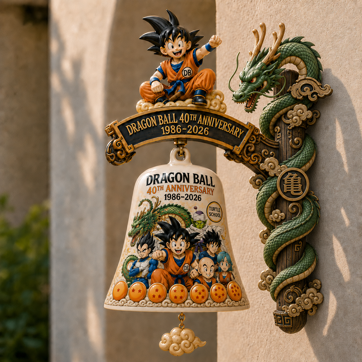 Summon the Dragon: Dragon Ball 40th Anniversary Wall Bell – Heritage Edition 🐉