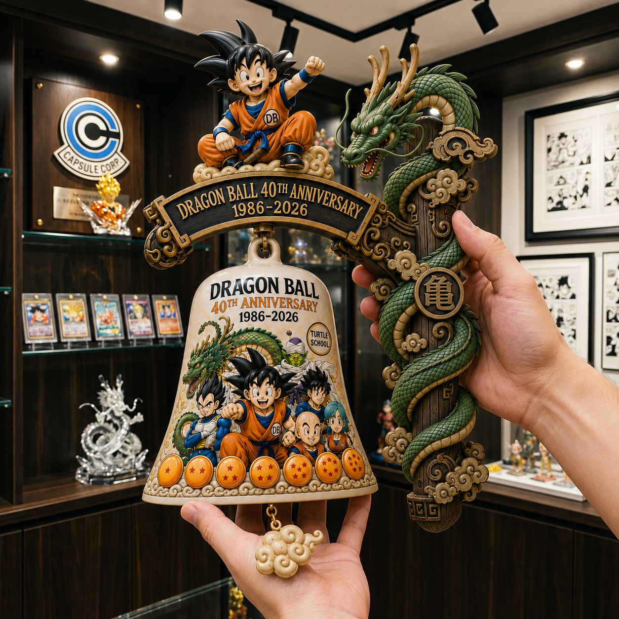 Summon the Dragon: Dragon Ball 40th Anniversary Wall Bell – Heritage Edition 🐉
