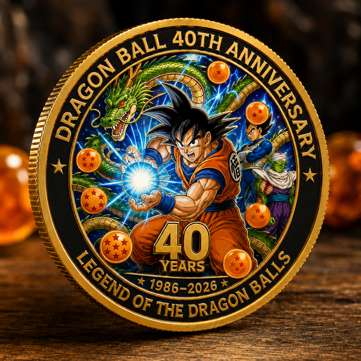 Summon the Dragon: Dragon Ball 40th Anniversary Coin – Heritage Edition 🐉
