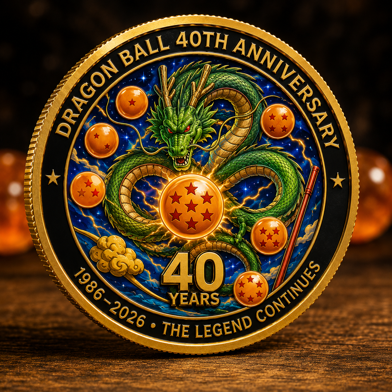 Summon the Dragon: Dragon Ball 40th Anniversary Coin – Heritage Edition 🐉