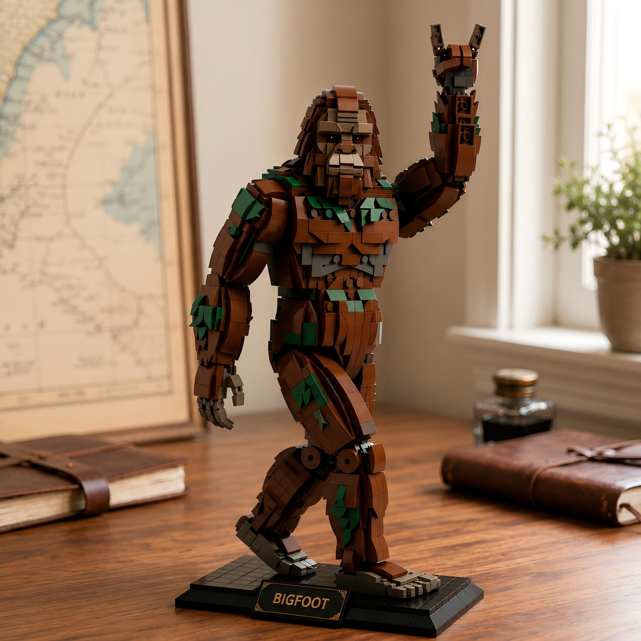 Bigfoot Legendary Creature Collector Brick Set