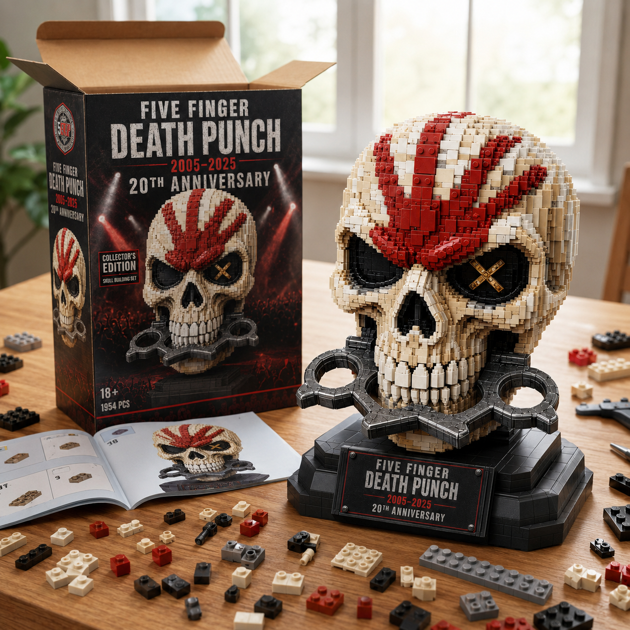 5FDP 20th Anniversary Skull Building Set