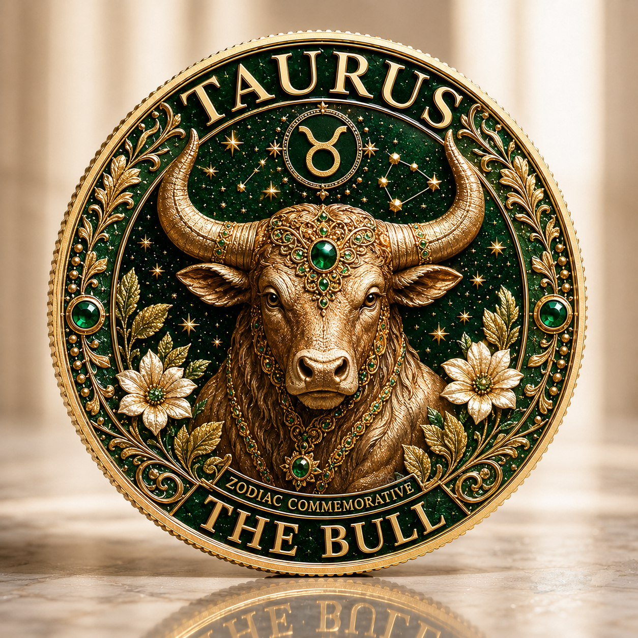 Mystic Eye of Horus 12-Piece Zodiac Commemorative Coin Set