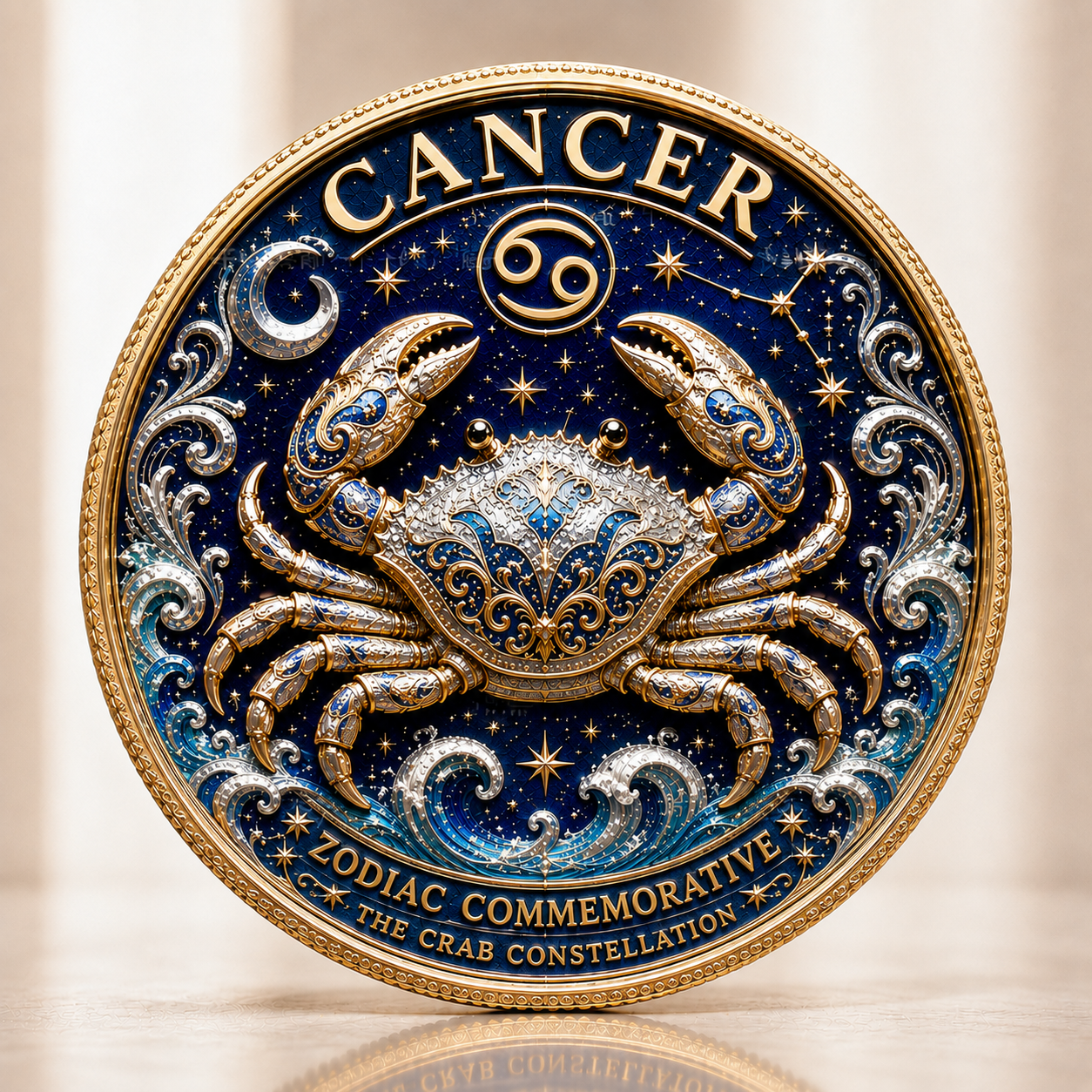 Mystic Eye of Horus 12-Piece Zodiac Commemorative Coin Set