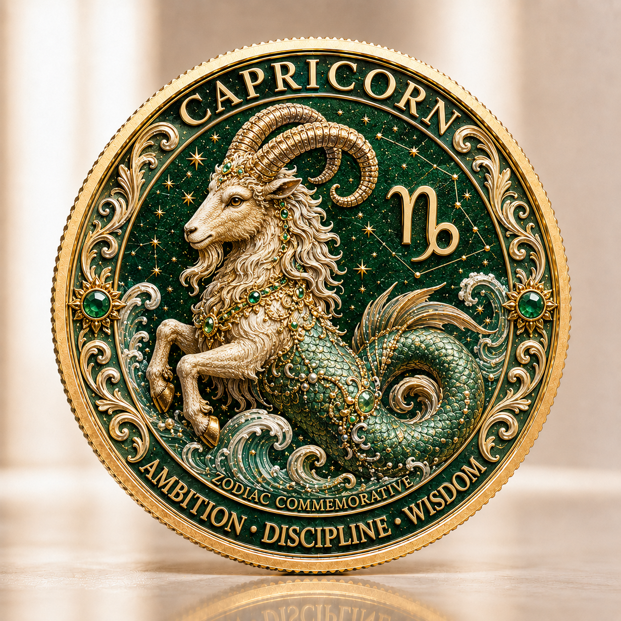 Mystic Eye of Horus 12-Piece Zodiac Commemorative Coin Set