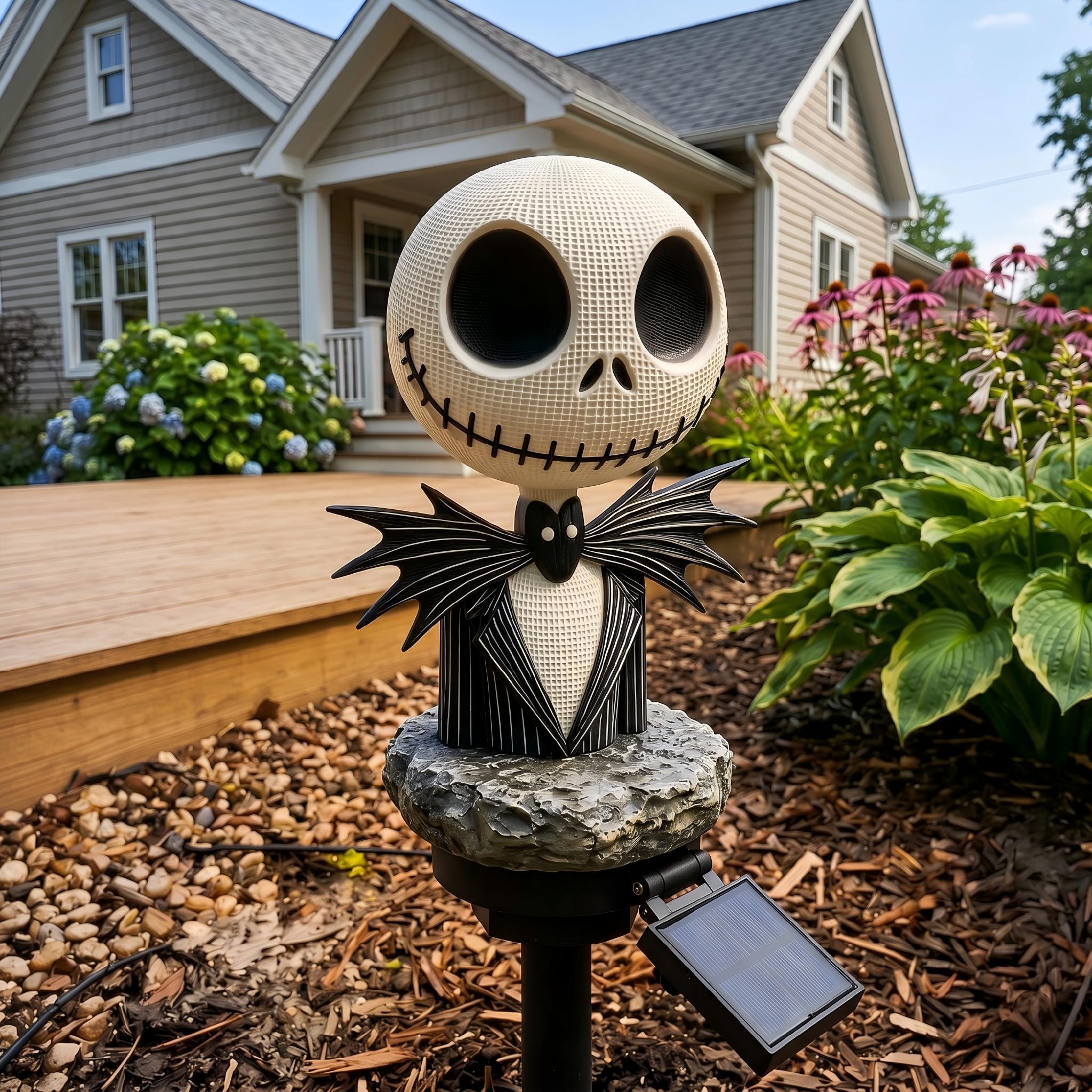 Spooky Skeleton Solar Garden Light