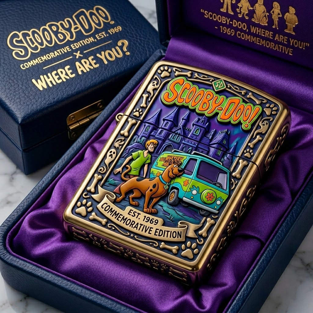 "Zoinks!" The 1969 Classic Mystery Windproof Lighter 🍔🔍