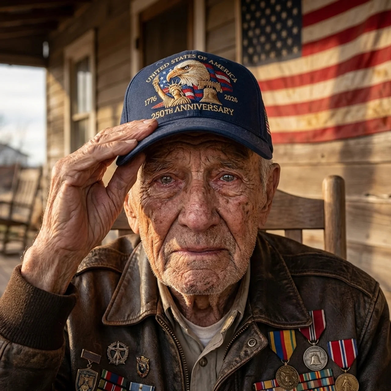 Eagle & Liberty – United States 250th Anniversary Hat