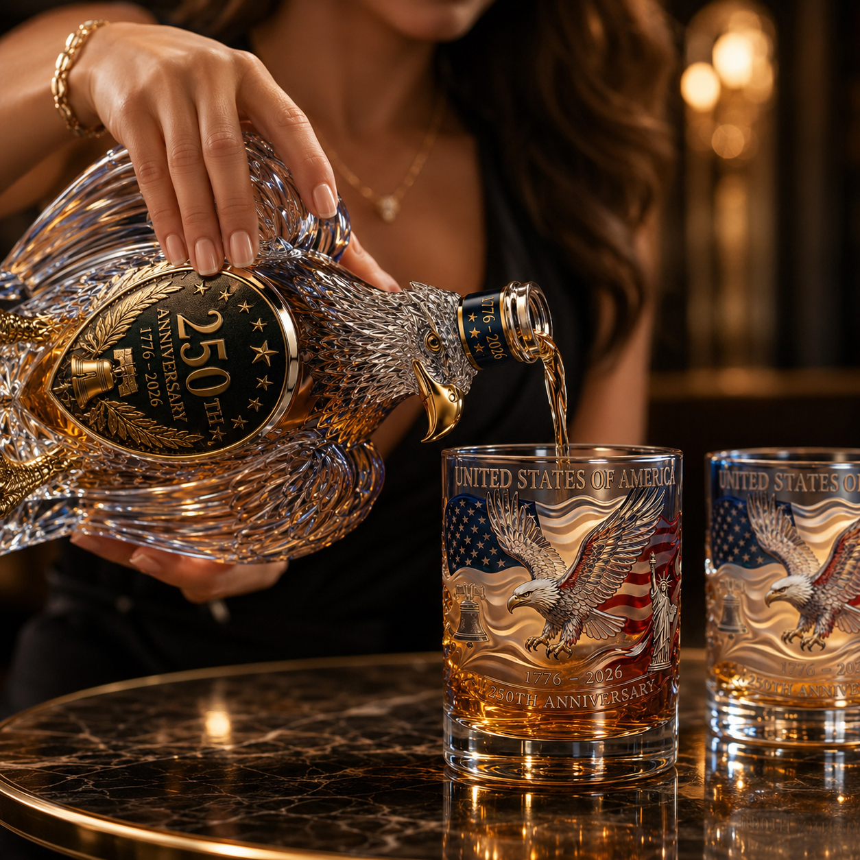 🦅U.S 250th Anniversary Commemorative Bottle