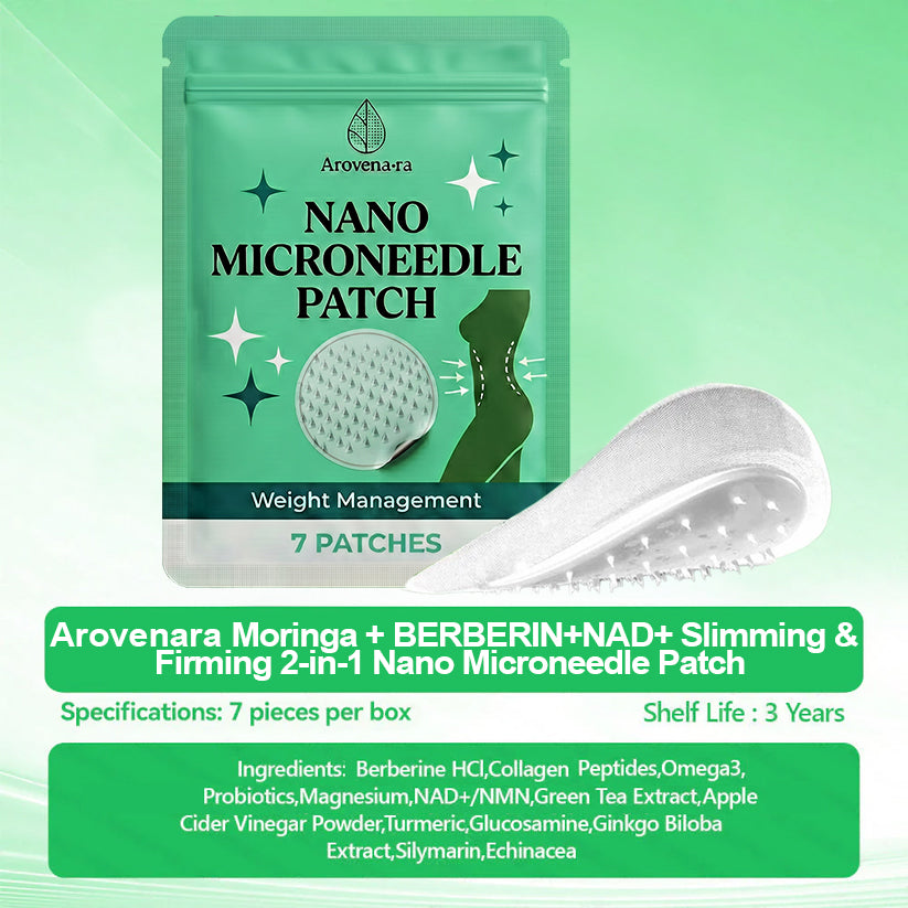 Moringa·Berberine NAD+10-in-1 Advanced Nano Microneedle Patch-1