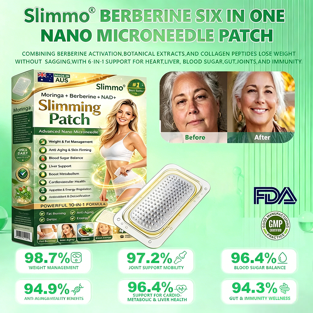 New 2026 Upgrade:  Slimmo® 𝑩𝒆𝒓𝑏𝘦𝘳𝑖𝗇𝒆 𝟲-𝗶𝙣-𝟏 𝑁𝑎𝑛𝑜 𝘔𝘪𝘤𝘳𝘰𝘯𝘦𝘦𝘥𝘭𝘦 𝖯𝚊𝗍𝖼𝗁 with Science-Backed Formula