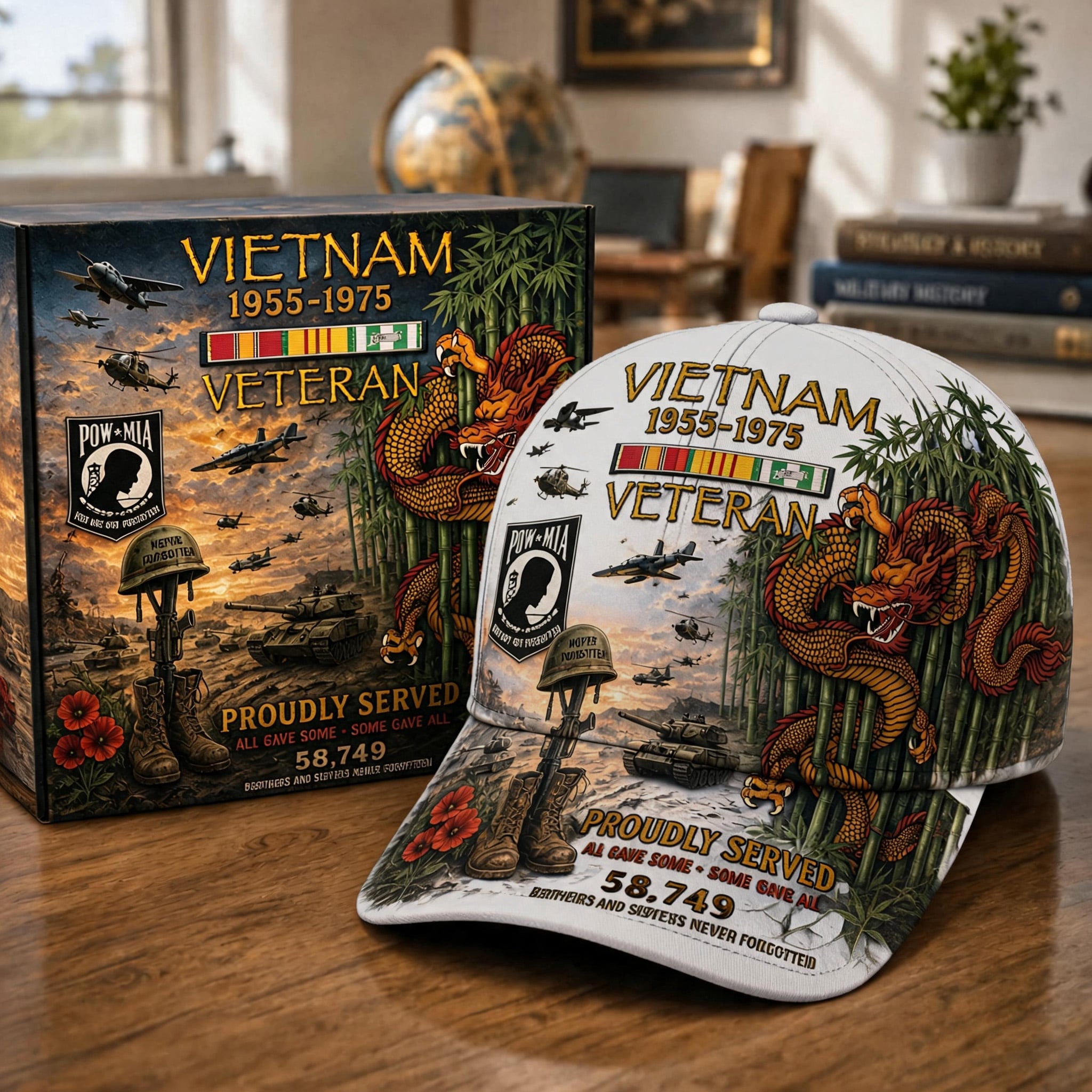 Vietnam Veteran cap gift idea
