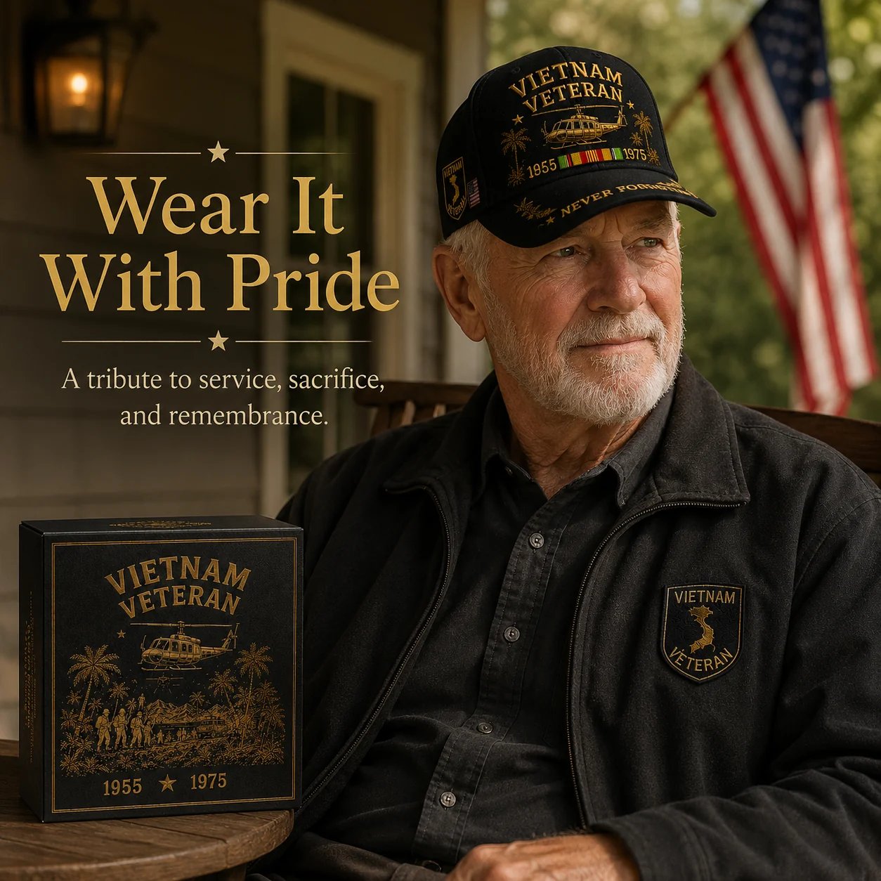 🔥Veterans Day Sale 60% OFF 🔥🇺🇸🎖️ Vietnam Veteran 1955–1975 Memorial Cap
