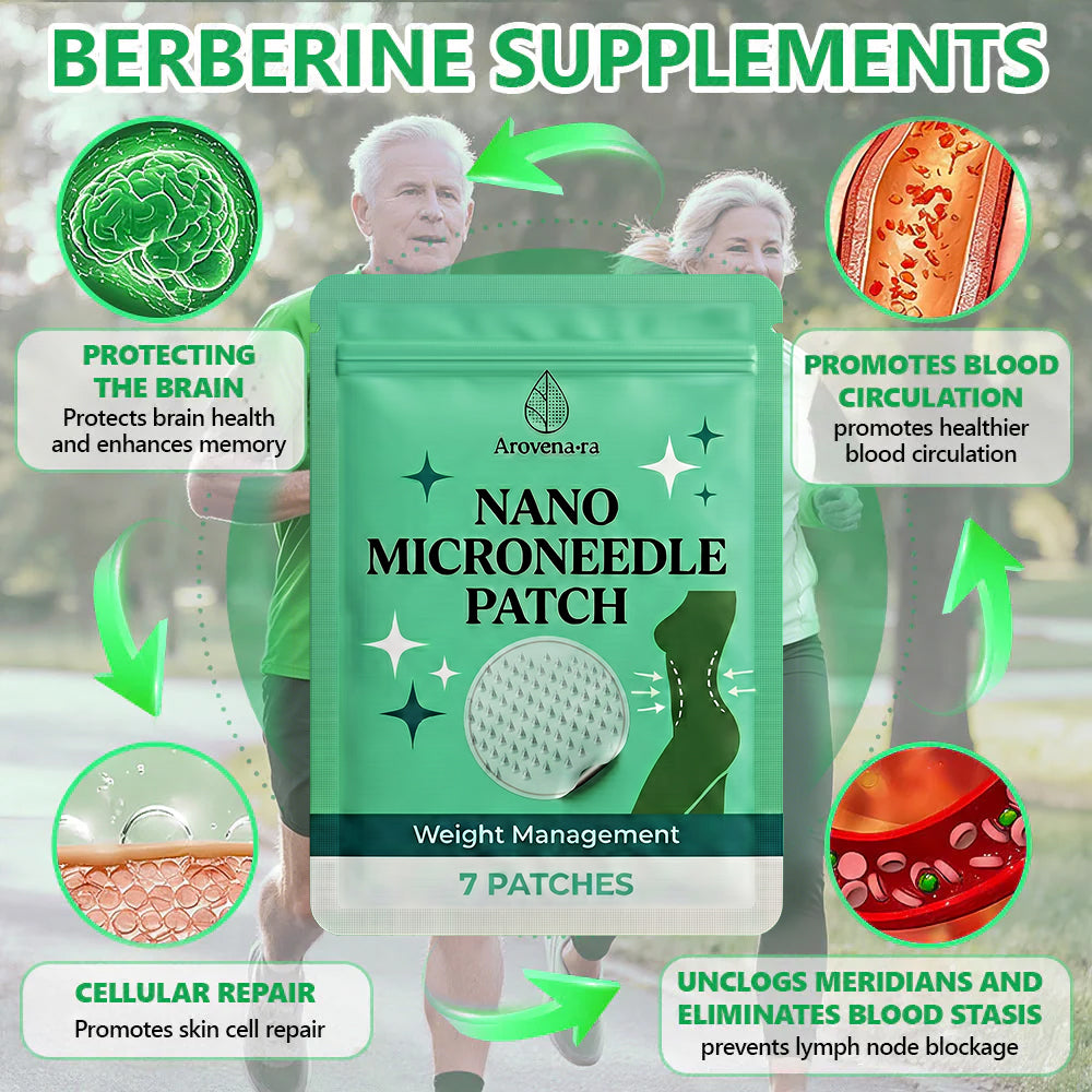 Moringa·Berberine NAD+10-in-1 Advanced Nano Microneedle Patch-1