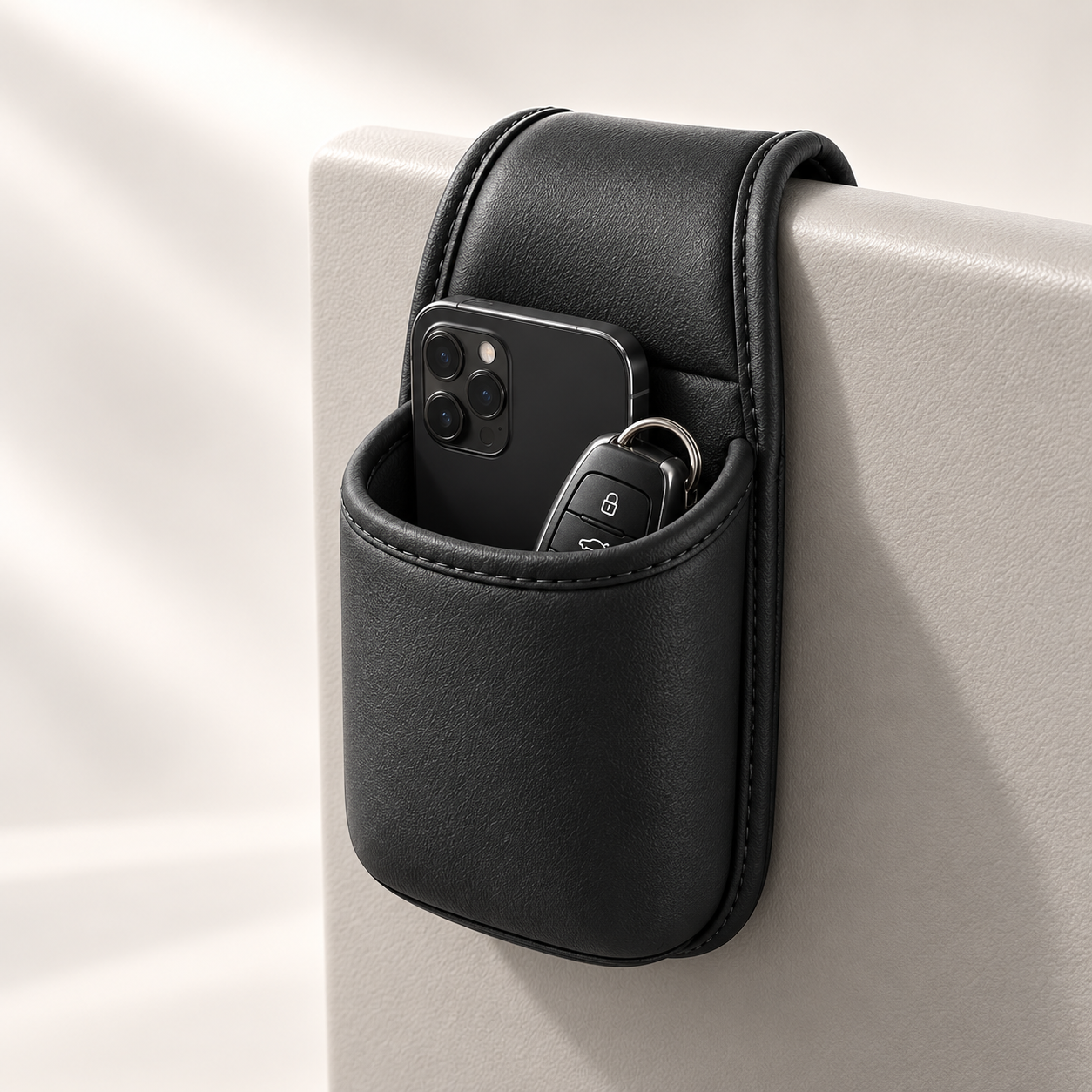 (🌲Early Christmas Sale- 49% OFF) Leather Car Door Storage Pocket