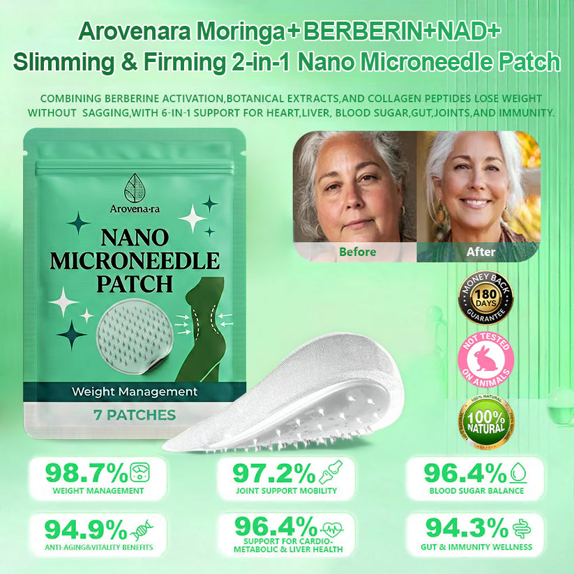 Moringa·Berberine NAD+10-in-1 Advanced Nano Microneedle Patch-1