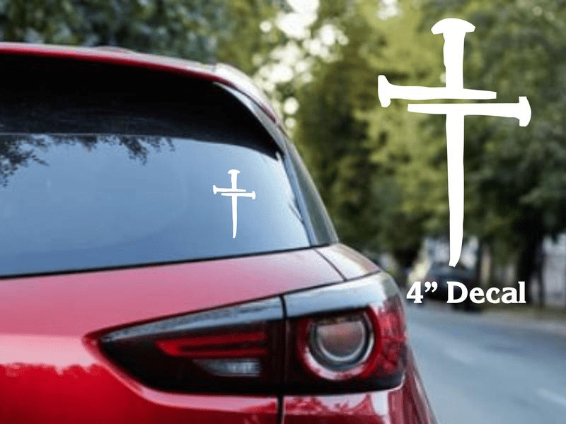 🔥Last Day 49% OFF-✝️Adjustable Jesus 3 Nail Cross Hat🎁With Free 4" Decal (Buy 2 FREE SHIPPING)